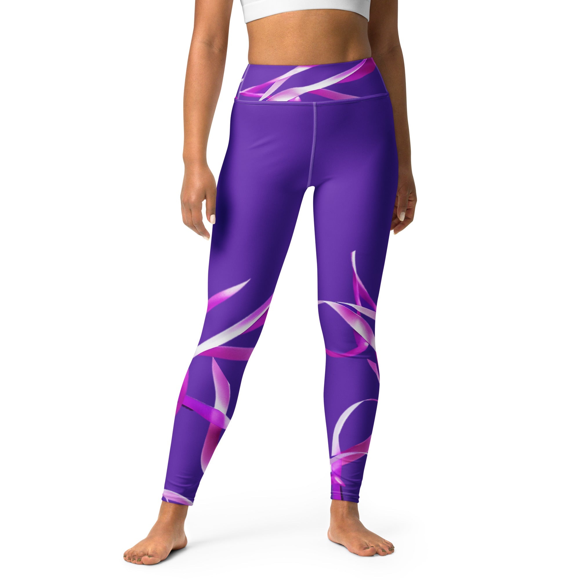 Unique Look Leggings. Gym or Yoga Pants. Abstract Modern Art Streetwear by WickedYo.